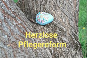 Bild der Petition: Rote Karte für eine herzlose und diskriminierende Pflegereform-Stoppt die Pläne der Bundesregierung!