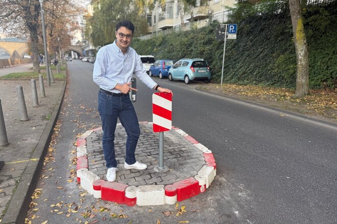 청원서 이미지 Rückbau des Hindernisparcours am Peter-Altmeier-Ufer in Koblenz aus Gründen der Verkehrssicherheit