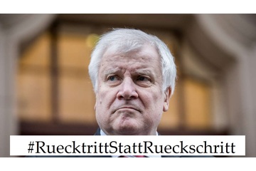 Bild der Petition Rücktritt Horst Seehofers vom Amt des Innenministers #RuecktrittStattRueckschritt
