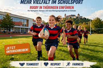 Bild der Petition Rugby als Bestandteil des Sportunterrichts in Thüringen etablieren
