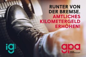 Zdjęcie petycji:Runter von der Bremse. Amtliches Kilometergeld erhöhen!