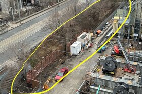 Խնդրագրի պատկերը. Safer Access to Danforth GO — Build a Sidewalk Path from Stephenson Ave