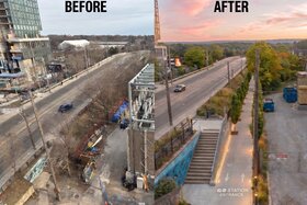 Image of the petition: Safer Access to Danforth GO — Build a Sidewalk Path from Stephenson Ave