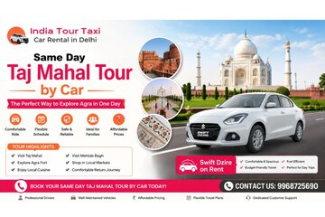 Bild der Petition Same Day Taj Mahal Tour by Car - The Perfect Way to Explore Agra in One Day