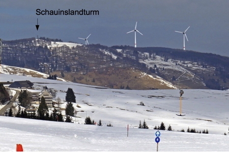 Kuva vetoomuksesta:Schau-ins-Land - nicht auf Windräder : Freiburgs Hausberg darf kein Industriegebiet werden!