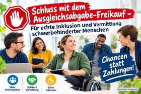 Bild der Petition: Schluss mit dem Ausgleichsabgabe-Freikauf – Für echte Inklusion am Arbeitsmarkt!