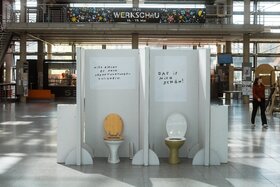 Picture of the petition:Schluss mit dem Sanitär Notstand im Design Center der HsH!