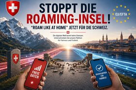 Bild der Petition: Schluss mit der Roaming-Insel: "Roam like at home" jetzt für die Schweiz!