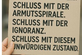 Petitsiooni pilt: Schluss mit der unwürdigen Verarmungsspirale von ALLEINSTEHENDEN Bürgergeldempfängern!