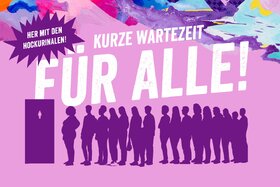 Өтініш суреті: Schluss mit der Warteschlange an Frauentoiletten – kurze Wartezeit für alle!