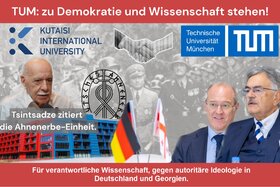 Bild der Petition: Schluss mit der Zusammenarbeit der TUM mit der Kutaisi International University (KIU)