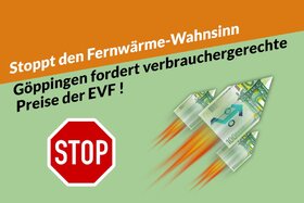 Imagen de la petición: Schluss mit überhöhten Fernwärmepreisen der EVF in Göppingen!