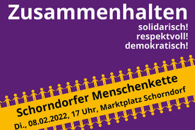 Bild der Petition: Schorndorfer Appell: #Zusammenhalten – solidarisch, respektvoll, demokratisch!