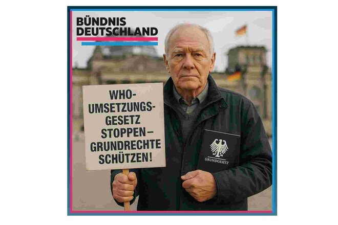 Image de la pétition Schützt unsere Grundrechte – Nein zum WHO-Gesetz!