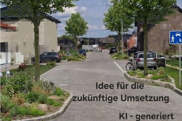 Bild der Petition Schützt unsere Kinder! Verkehrsberuhigung durch Bauminseln in Helstorf Am Heidfeld