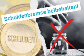 Bild der Petition: Schuldenbremse statt Schuldenpolitik