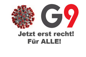 Bild der Petition: Schule in Zeiten von Corona: G9 - Jetzt erst recht! - Für ALLE Jahrgänge!