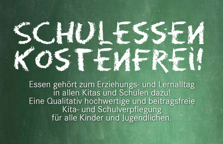 Foto e peticionit:Schulessen kostenfrei!