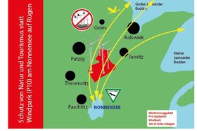 Bild der Petition: Schutz von Natur und Tourismus statt Windpark (P10) am Nonnensee auf Rügen