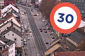 Bild der Petition: Schutz vor Lärm: Tempo 30 für die Frankfurter Straße!