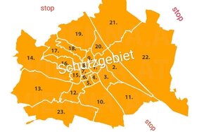 Imagen de la petición:Schutzgebiet für Wiener Taxi's
