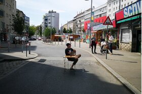 Picture of the petition:Schwendermarkt autofrei | Fußgängerzone Schwendergasse für ein familienfreundliches Grätzl