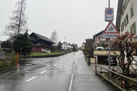 Foto van de petitie:Schwyz Dorfbachstrasse 30er Zone
