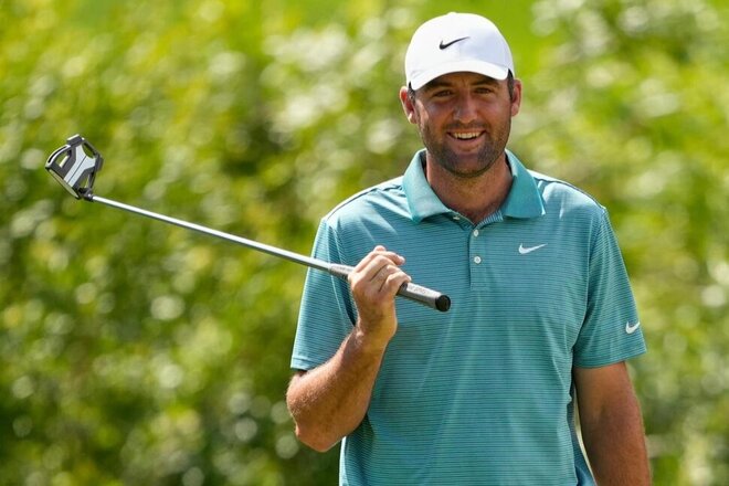 Image de la pétition Scottie Scheffler Storms Into a 3-Shot Lead