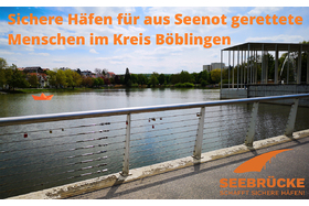 Foto da petição:SEEBRÜCKE -Im Landkreis Böblingen soll es „sichere Häfen“ für aus Seenot gerettete Menschen geben