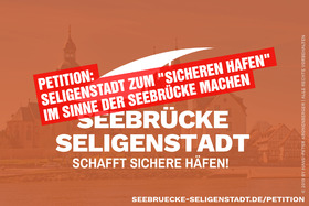 Petīcijas attēls:Seligenstadt zum "Sicheren Hafen" im Sinne der Seebrücke machen