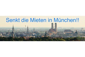 Bild der Petition: Senkt die Mieten in München!