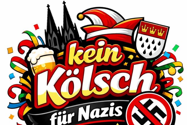 Peticijos vaizdas Sessionsmotto Kölner Karneval 2027: "Kein Kölsch für Nazis!"