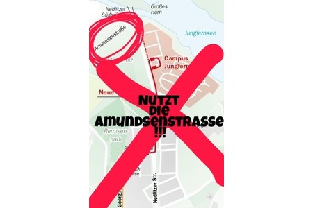 Picture of the petition:Setzt einen Bus vom Palais zur Nedlitzer Brücke ein!