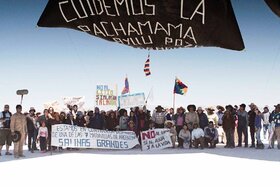 Foto van de petitie:Si al Agua y a la Vida, No al Litio en Salinas Grandes y Laguna Guayatayoc!