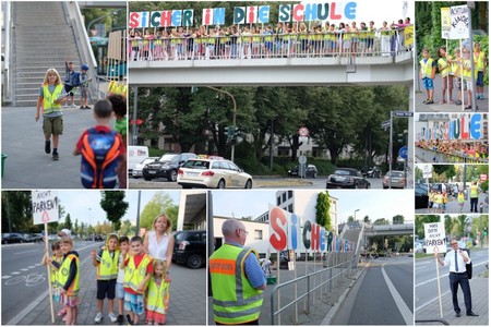 Poza petiției:Sicher in die Schule - mehr Verkehrssicherheit!