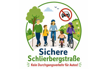 Bild der Petition Sichere Schlierbergstraße - Kein Durchgangsverkehr für Autos!