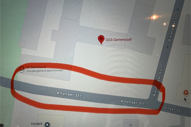 Bild der Petition Sichere Schulstraße für die GGS Gartenstadt, Köln- mehr Sicherheit für unsere Schulkinder.