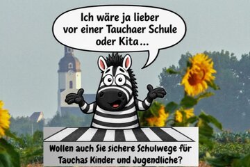 Imagen de la petición Sichere Schulwege für Taucha - Zebrastreifen jetzt!