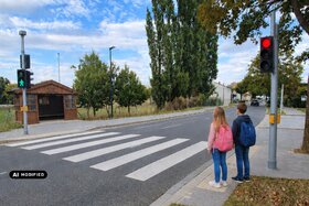 Bild der Petition: Sichere Überquerung der Kleinengersdorfer Hauptstraße – jetzt!