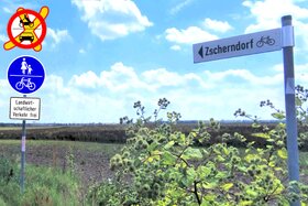 Image of the petition: Sicherer Radweg statt PKW-Schleichweg zwischen Zscherndorf - Ramsin - Renneritz!