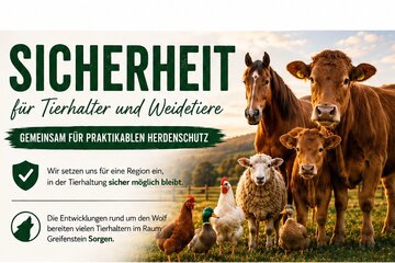 Imagen de la petición Sicherheit für Tierhalter und Weidetiere  - gemeinsam für praktikablen Herdenschutz