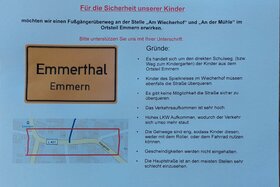 Foto da petição:Sicherheit für unsere Kinder in Emmerthal