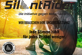 Kuva vetoomuksesta:Silent Rider – Die bundesweite Initiative gegen unnötigen Motorradlärm