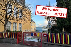 Снимка на петицията:Situation an der KGS / 15 Jahre provisorische OGS sind genug –  Wir fordern: Handeln - JETZT!