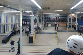 Billede af andragendet:Skatehalle für Dinslaken