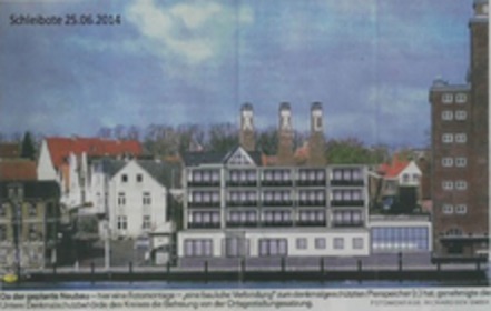 Slika peticije:Skyline des Nordhafens erhalten / Bausünde verhindern