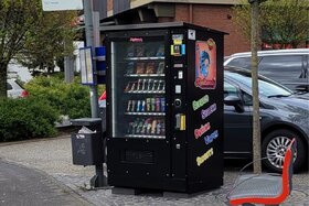 Өтініш суреті: Snackautomat für die VG Asbach – Rund um die Uhr Versorgung am Marktplatz