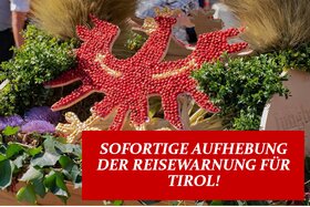 Bild der Petition: Sofortige Aufhebung Der Reisewarnung Für Tirol