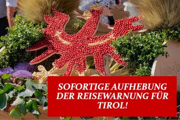 Bild der Petition Sofortige Aufhebung Der Reisewarnung Für Tirol