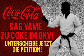 Bild av namninsamlingen: Sofortige Beendigung der Kooperation DKV × Coca-Cola